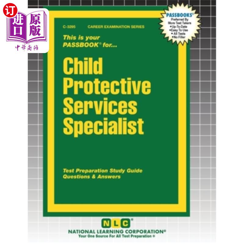 海外直订Child Protective Services Specialist 儿童保护服务专员