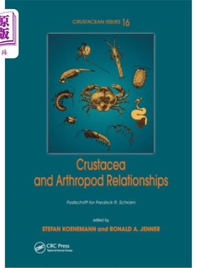 海外直订Crustacea and Arthropod Relationships 甲壳动物与节肢动物的关系