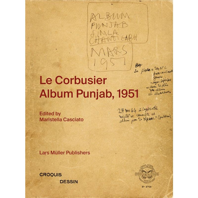 Le Corbusier: Album Punjab, 1951 进口艺术 勒柯布西耶:旁遮普手稿合集 1951年【中商原版】