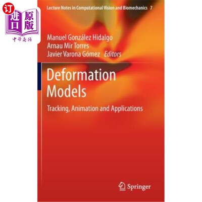 海外直订Deformation Models: Tracking, Animation and Applications 变形模型:跟踪，动画和应用