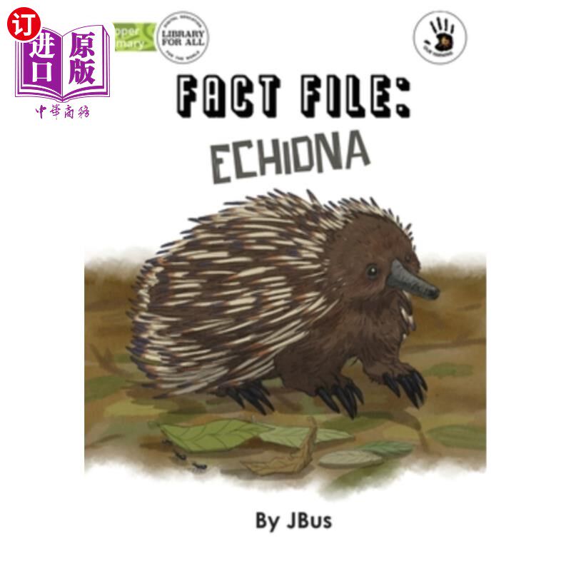 海外直订Fact File: Echidna - Our Yarning 事实档案：针鼹——我们的故事
