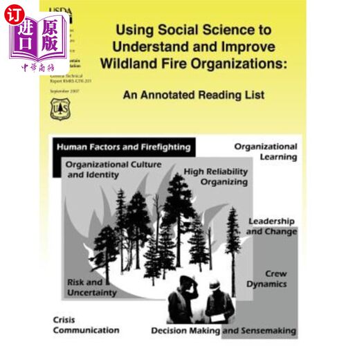 海外直订Using Social Science to Understand and Improve Wildland Fire Organizations 利用社会科学来理解和改进野外消防
