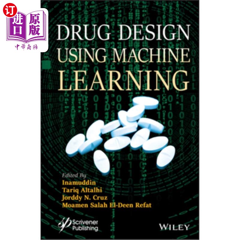 海外直订医药图书Drug Design using Machine Learning 使用机器学习进行药物设计