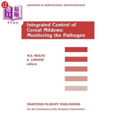 海外直订Integrated Control of Cereal Mildews: Monitoring the Pathogen 谷物霉病综合防治:病原菌监测