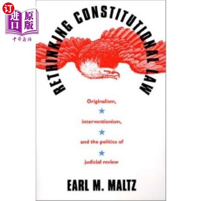 海外直订Rethinking Constitutional Law 重新思考宪法