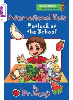 海外直订International Eats, Potluck at the School 国际美食，学校的家常便饭
