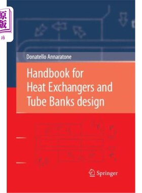 海外直订Handbook for Heat Exchangers and Tube Banks Design 热交换器和管组设计手册