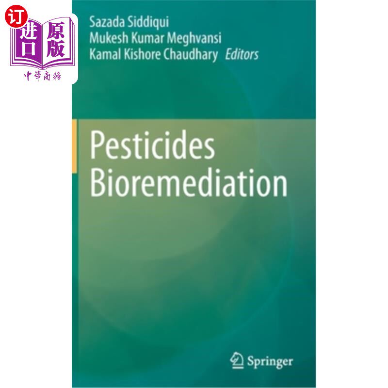 海外直订Pesticides Bioremediation 农药生物修复