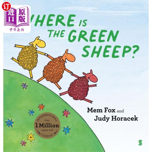 海外直订Where is the Green Sheep? 绿羊在哪里?