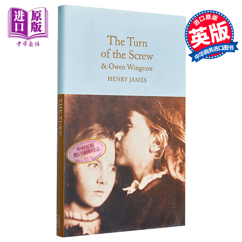现货 【中商原版】Collectors Library系列：螺丝在拧紧 英文原版 Turn of the Screw and Owen Wingrave Henry James 亨利詹姆斯