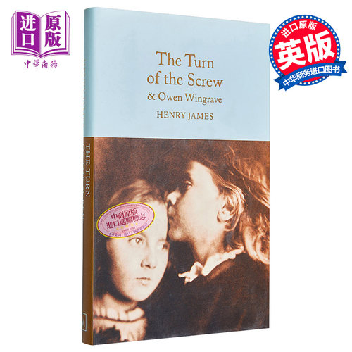 现货 【中商原版】Collectors Library系列：螺丝在拧紧 英文原版 Turn of the Screw and Owen Wingrave Henry James 亨利詹姆斯