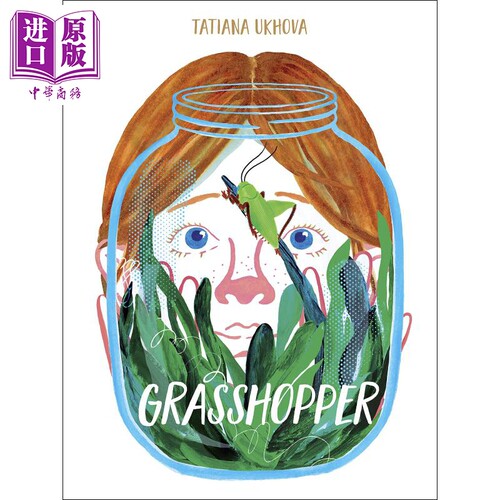 现货 Tatiana Ukhova Grasshopper 瓶中草蜢 英文原版 进口图书 动植物主题 儿童绘本 故事图画书 4岁以上【中商原版】