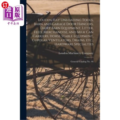 海外直订Louden hay Unloading Tools, Barn and Garage Door Hangers, Dairy Barn Equipment,  采购产品劳登干草卸载工具，