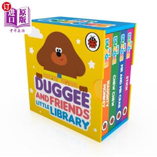 海外直订Hey Library 杜琪儿和朋友们 小图书馆 Little 杜琪儿 Friends and Duggee 嘿