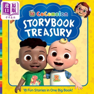 中商原版 CoComelon Storybook 兒童繪本故事圖畫書 進口讀物 精裝 Treasury 可可西瓜故事珍寶集 低幼童書3 6歲 英文原版