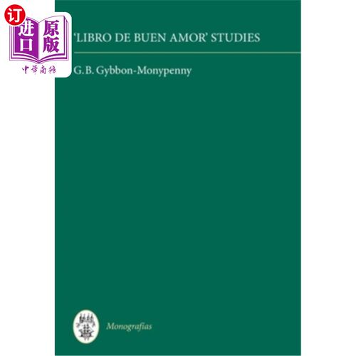 海外直订Libro de Buen Amor Studies 好爱研究书