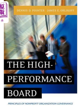 现货 高绩效董事会 The High Performance Board 英文原版 Dennis Pointer 中商原版