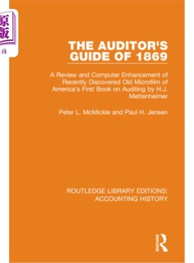 海外直订The Auditor's Guide of 1869: A Review and Computer Enhancement of Recently Disco 《1869年审计指南:对美国第