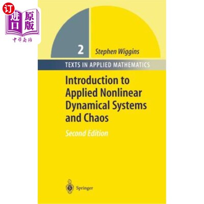 海外直订Introduction to Applied Nonlinear Dynamical Systems and Chaos 应用非线性动力学系统与混沌导论