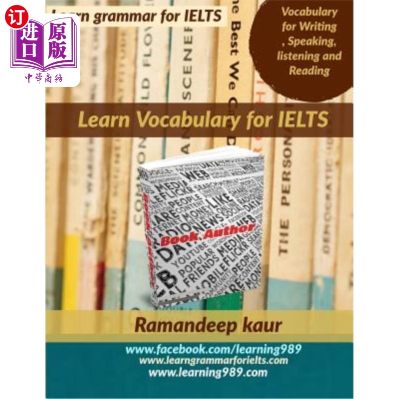 海外直订Learn Vocabulary for Ielts 学习雅思词汇图片