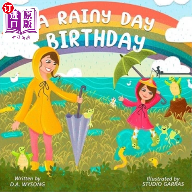 海外直订A Rainy Day Birthday 雨天生日