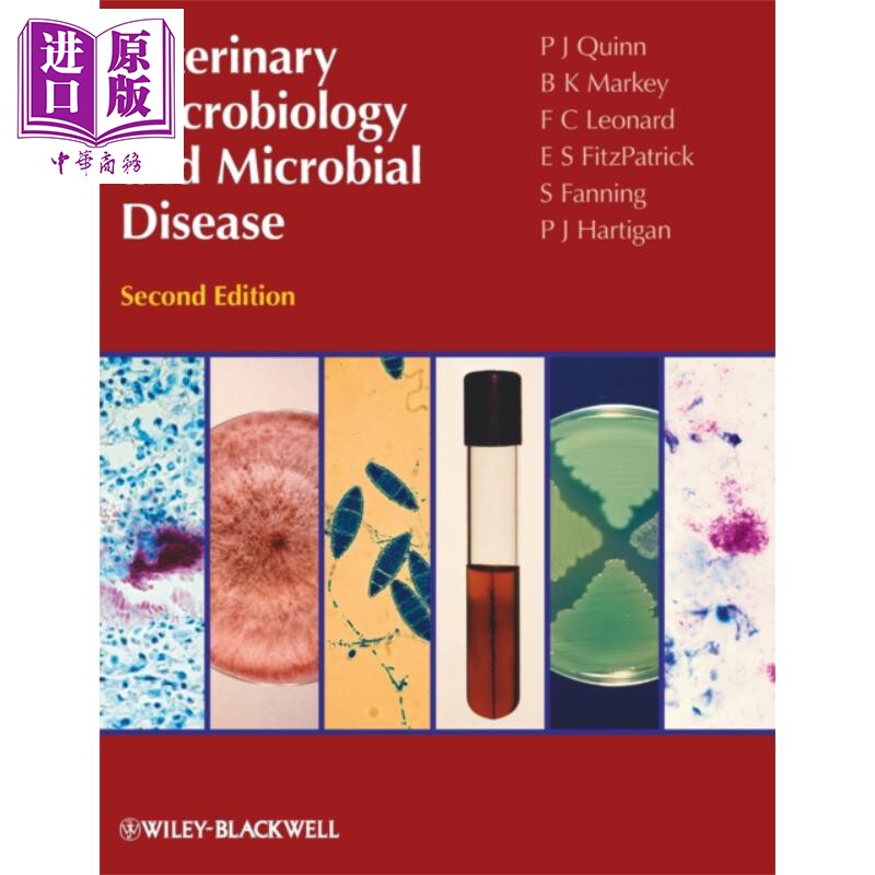 现货 兽医微生物学和微生物疾病 第2版 英文原版 Veterinary Microbiology And Microbial Disease P J Quinn【中商原版】