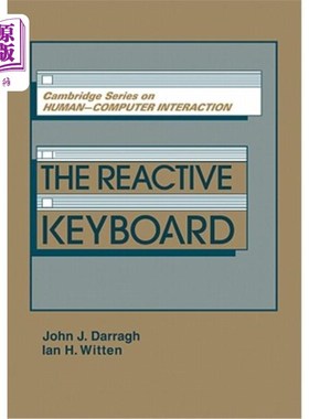 海外直订The Reactive Keyboard 反应式键盘
