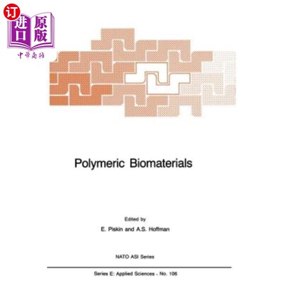 海外直订医药图书Polymeric Biomaterials 聚合生物材料