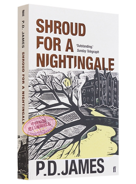 P D 詹姆斯 夜莺的尸体 英文原版 Shroud for a Nightingale  EXP P D James【中商原版】