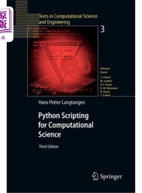海外直订Python Scripting for Computational Science 计算科学的Python脚本
