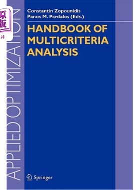 海外直订Handbook of Multicriteria Analysis 多标准分析手册