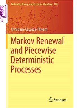 海外直订Markov Renewal and Piecewise Deterministic Processes 马尔可夫更新与分段确定性过程