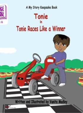海外直订Tonie Races Like a Winner 托尼像个胜利者一样比赛