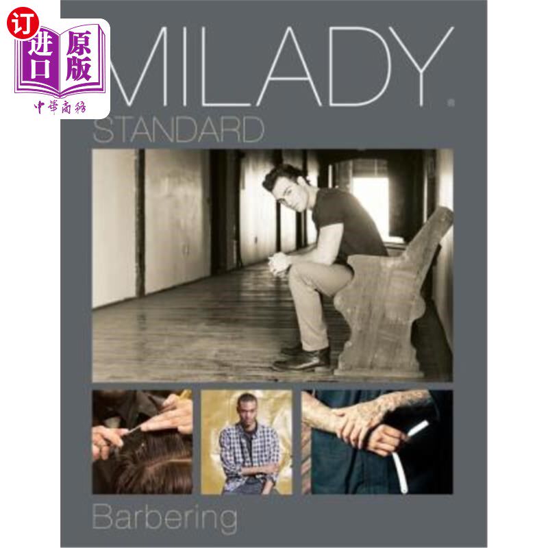 海外直订医药图书Milady Standard Barbering 夫人，标准理发师