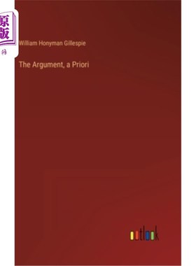 海外直订The Argument, a Priori 先验论证