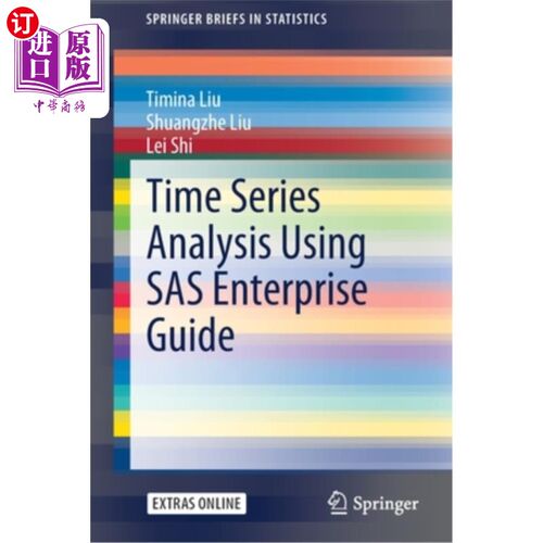 海外直订Time Series Analysis Using SAS Enterprise Guide 基于SAS企业指南的时间序列分析