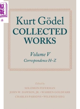 现货 库尔特 哥德尔选集 第5卷 英文原版 Kurt Godel Collected Works Volume V Solomon Feferman【中商原版】