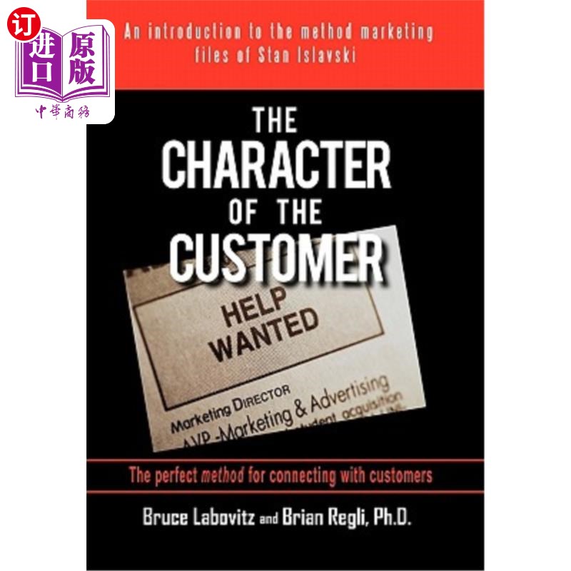 【中商海外直订】the character of the customer: a story from the