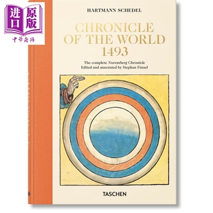 预售 【SB】Hartmann Schedel Chronicle of the World 进口艺术 哈特曼 舍德尔：世界编年史1493 Taschen【中商原版】