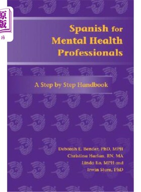海外直订海外直订医药图书Spanish for Mental Health Professionals: A Step by Step Handbook  为心理健康专业人士提