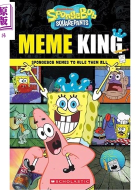预售 海绵宝宝 表情包之王 SpongeBob SquarePants Meme King 英文原版 Brigid Martin【中商原版】