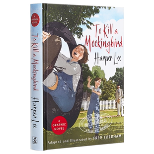 预售 杀死一只知更鸟漫画书英文版 To Kill a Mockingbird 杀死一只知更鸟英文图像小说版 英文原版杀死一只知更鸟英语版 哈珀李