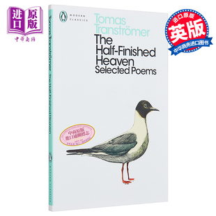 现当代文学 天空 英文原版 Finished Selected Heaven The 托马斯·特朗斯特罗姆:半完成 中商? Poems 诺贝尔文学奖 Half