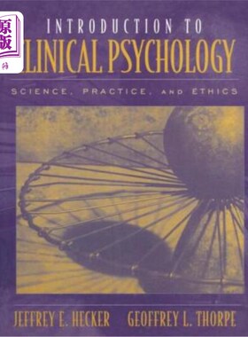 海外直订Introduction to Clinical Psychology 临床心理学概论