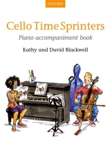 海外直订大提琴时间冲刺者钢琴伴奏书 Cello Time Sprinters Piano Accompaniment Book