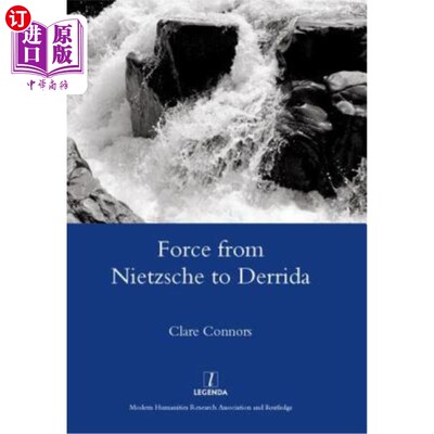 海外直订Force from Nietzsche to Derrida 从尼采到德里达的力量