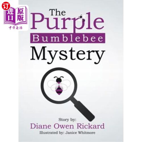 海外直订The Purple Bumblebee Mystery 紫色大黄蜂之谜
