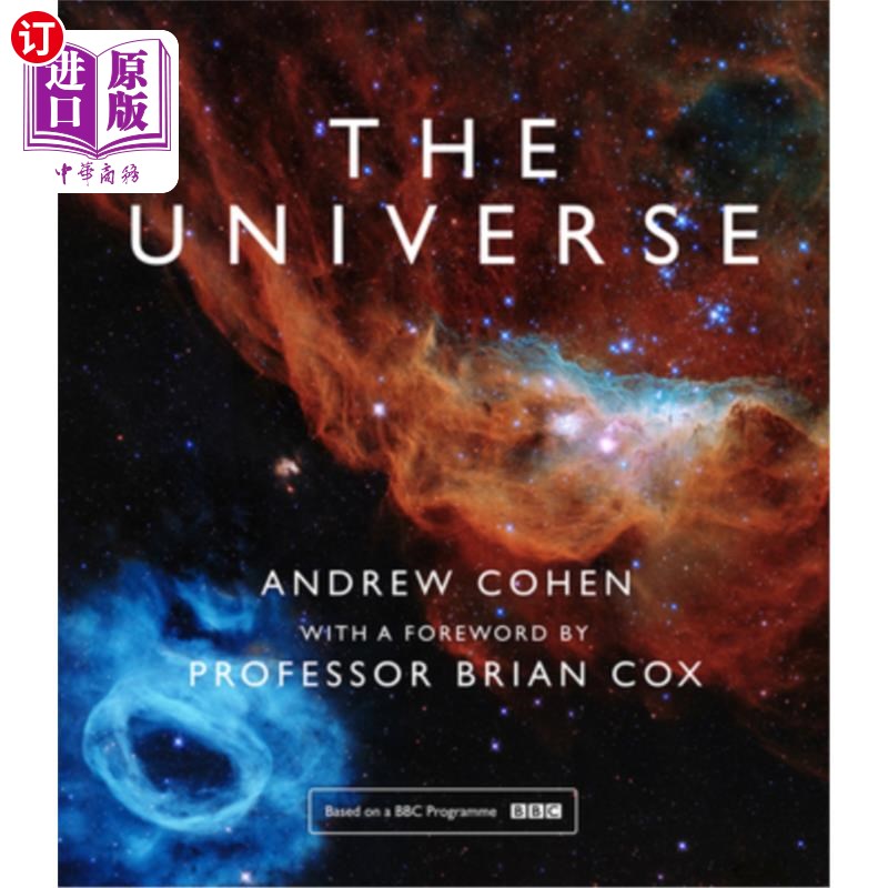 海外直订The Universe: The Book of the BBC TV Series Presented by Professor Brian Cox 《宇宙:由布莱恩·考克斯教授呈现