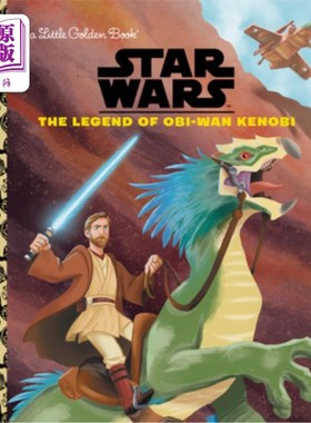 海外直订The Legend of Obi-WAN Kenobi (Star Wars) 欧比-万·肯诺比传奇(星球大战)