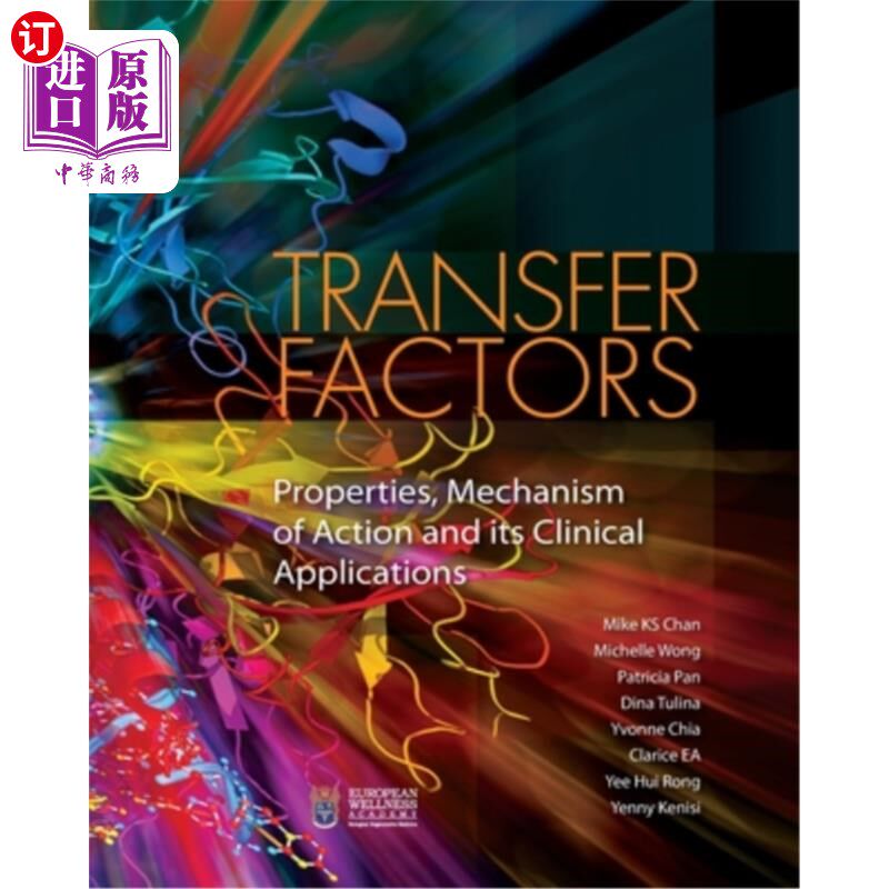 海外直订医药图书Transfer Factors: Properties, Mechanism of Action and Its Clinical Applications 转移因子的性质、作